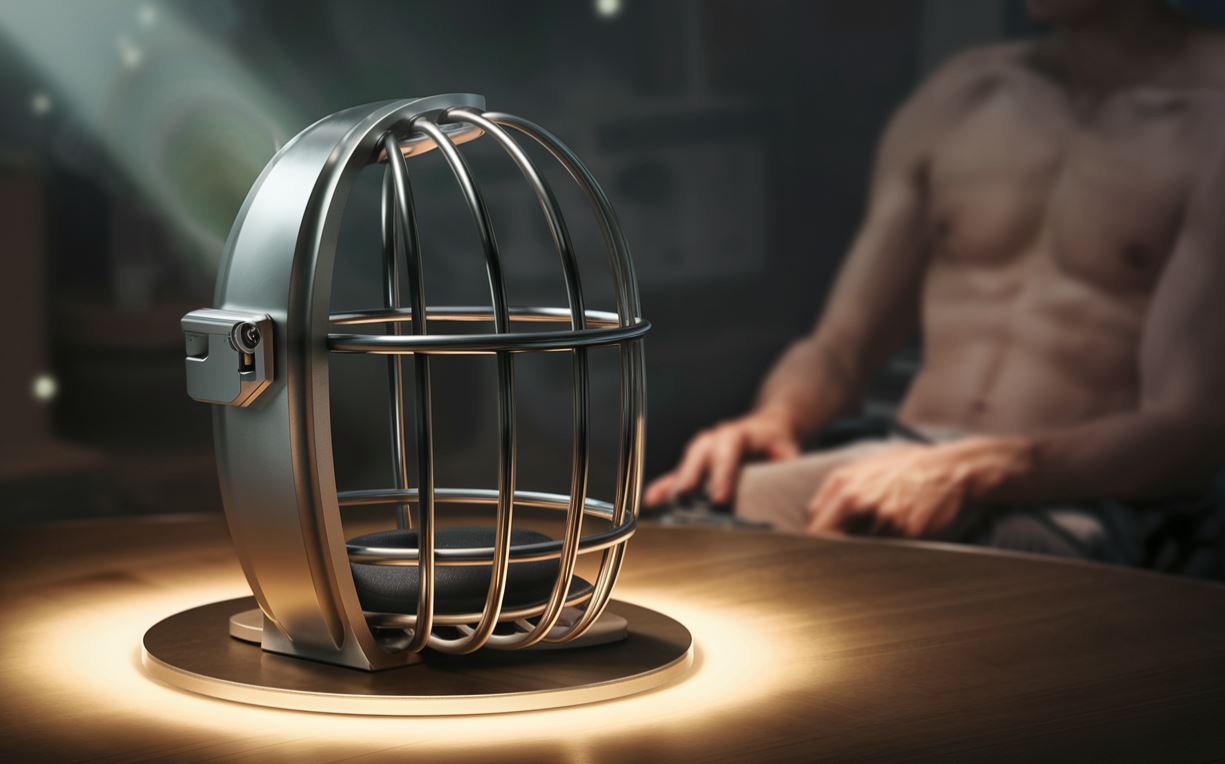 comment mettre cage de chasteté